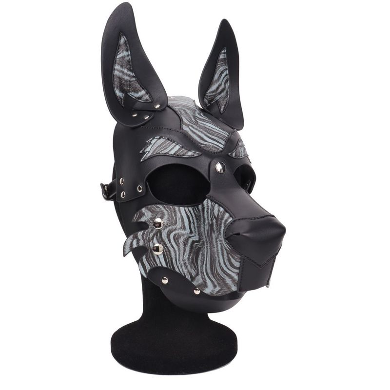 Dog/Pup Hood Blue - Adjustable Comfortable Fit Hood > Bondage Gear > Masks - Tophatter Daily Deals