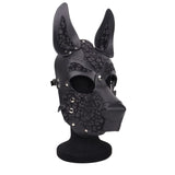 Dog/Pup Hood Black Adjustable Fit with Eye Cut-Out > Bondage Gear > Masks - Tophatter Daily Deals