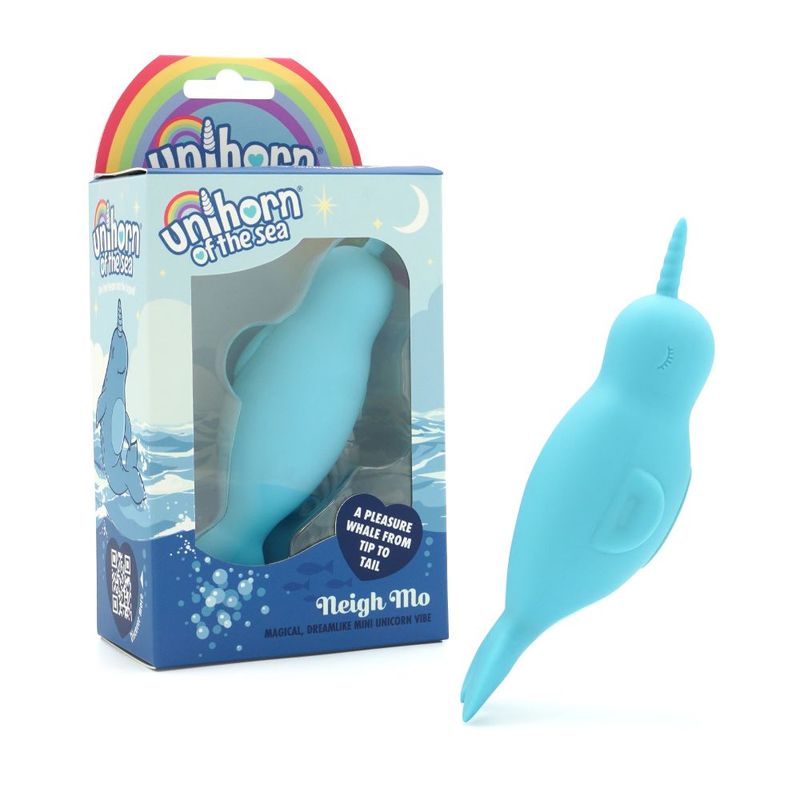 Unihorn of the Sea Neigh Mo Narwhal – Luxury Silicone Vibrator > Vibrators > Ladies > Clitoral Vibrators and Stimulators - Tophatter Daily Deals