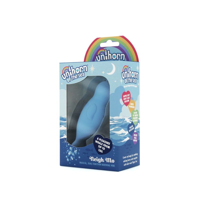 Unihorn of the Sea Neigh Mo Narwhal – Luxury Silicone Vibrator > Vibrators > Ladies > Clitoral Vibrators and Stimulators - Tophatter Daily Deals