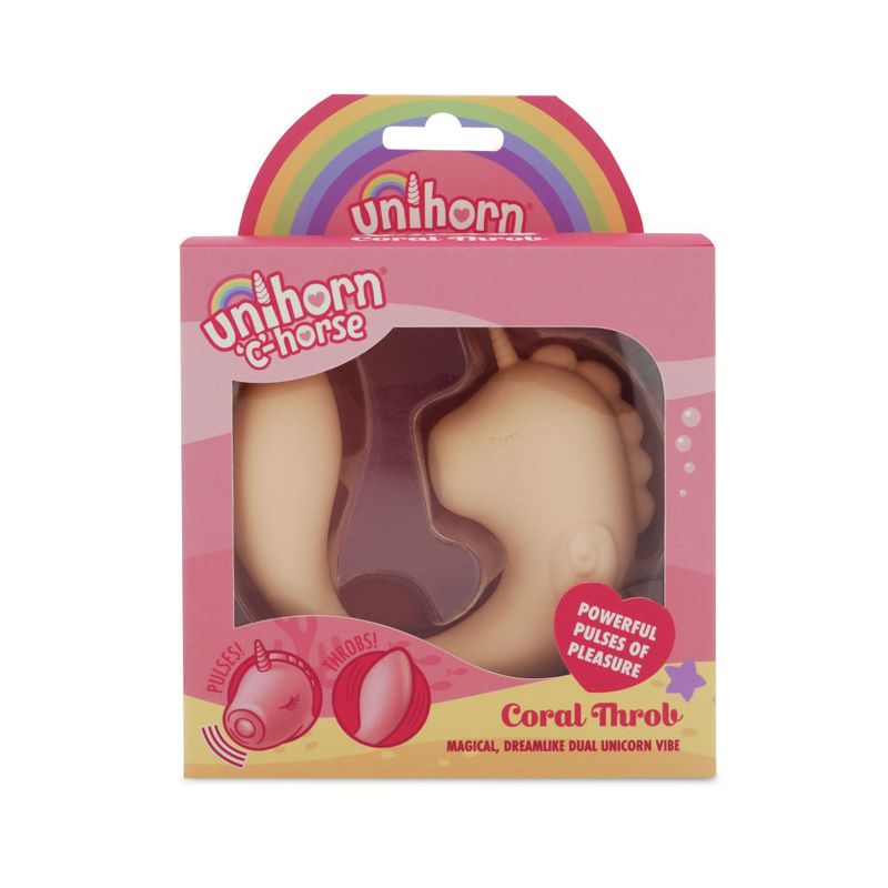 Ocean Peak Unihorn C-Horse – Soft Silicone Tail Oscillating Tongue Vibrator > Vibrators > Unconventional - Tophatter Daily Deals