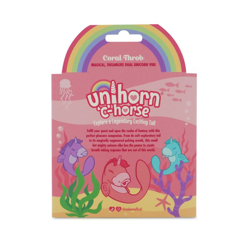 Ocean Peak Unihorn C-Horse – Soft Silicone Tail Oscillating Tongue Vibrator > Vibrators > Unconventional - Tophatter Daily Deals