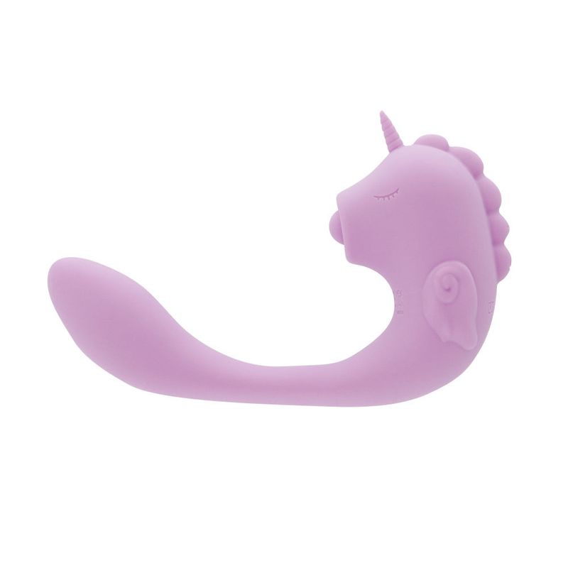 Ocean Peak Unihorn C-Horse Marina – Silicone Oscillating Tongue Vibrator > Vibrators > Unconventional - Tophatter Daily Deals
