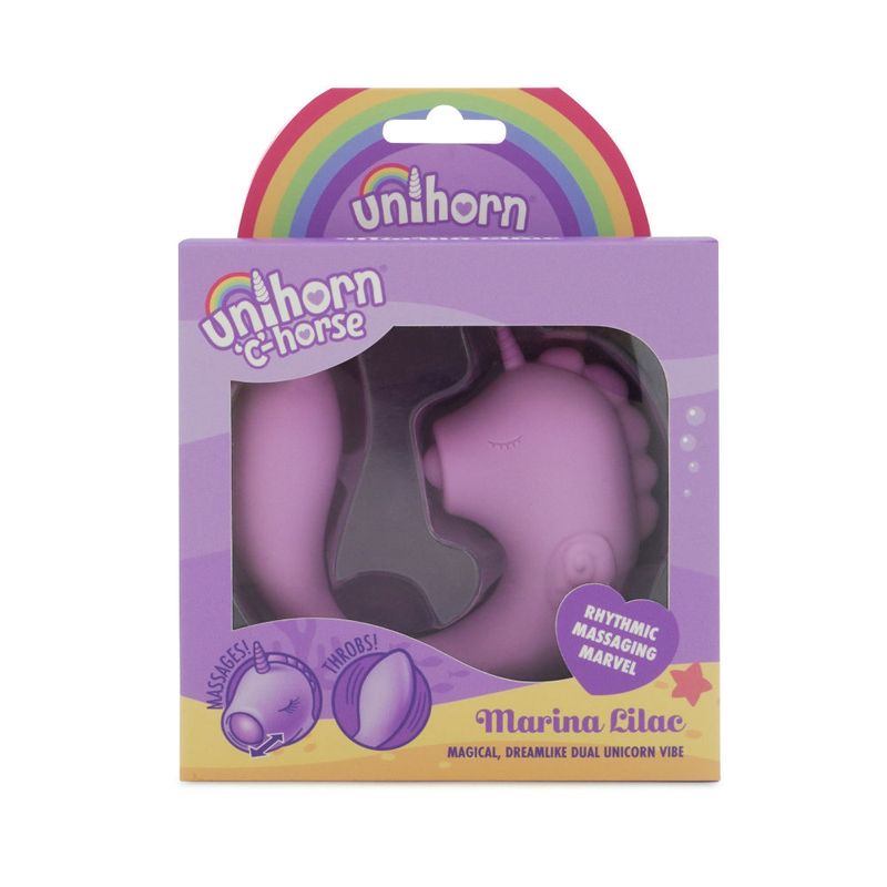 Ocean Peak Unihorn C-Horse Marina – Silicone Oscillating Tongue Vibrator > Vibrators > Unconventional - Tophatter Daily Deals