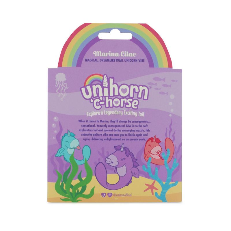 Ocean Peak Unihorn C-Horse Marina – Silicone Oscillating Tongue Vibrator > Vibrators > Unconventional - Tophatter Daily Deals