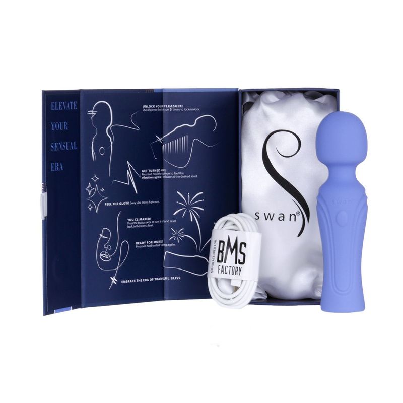Swan Era – Powerful Massage Wand with Incremental Speed Control > Sex Toys > Massage Wands - Tophatter Daily Deals