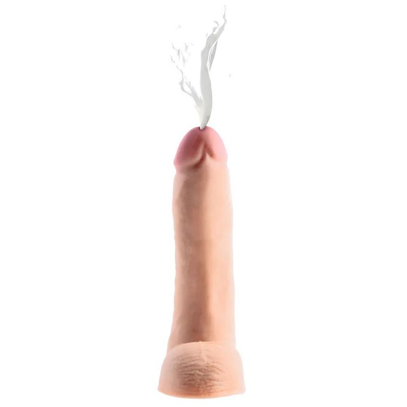 Squirting Dildo 9 Inch with Syringe for Intense Pleasure > Dildos > Squirting Dildos - Tophatter Daily Deals