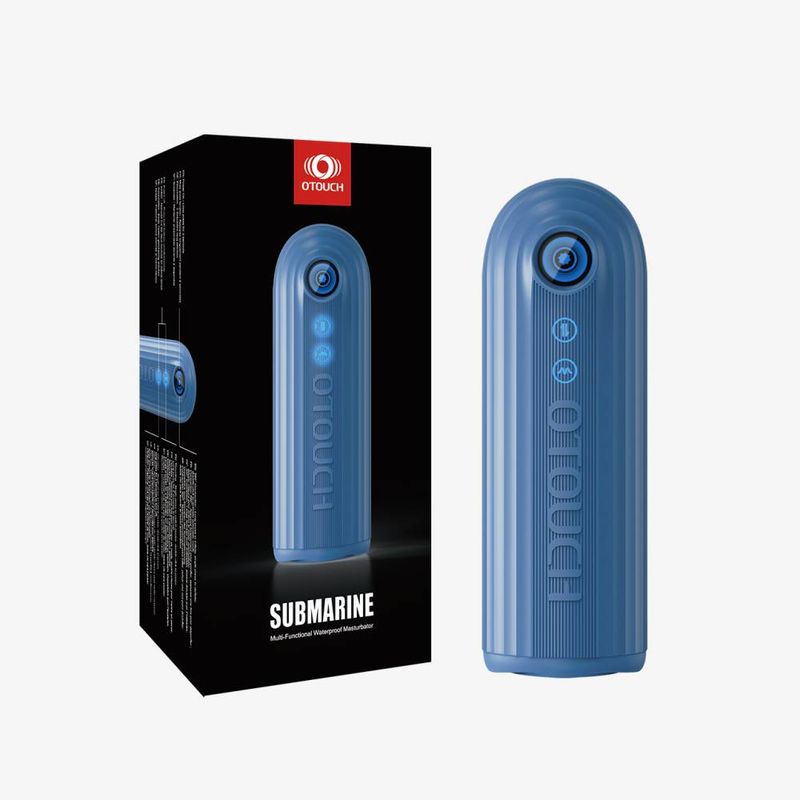 Submarine Submersible Thrusting Contracting Vibrating Male Masturbator – Luxury Male Masturbator > Sex Toys For Men > Masturbators Premium - Tophatter Daily Deals