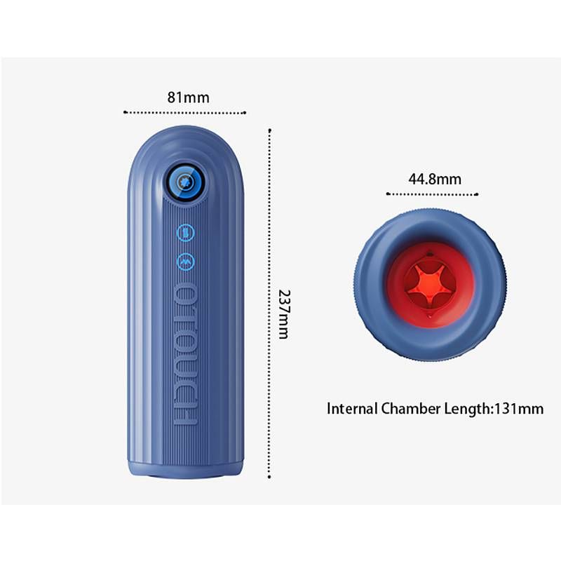 Submarine Submersible Thrusting Contracting Vibrating Male Masturbator – Luxury Male Masturbator > Sex Toys For Men > Masturbators Premium - Tophatter Daily Deals