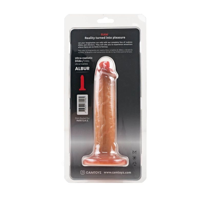 Albur Ultra Realistic (Skin Tone) 20cm Silicone Dildo > Dildos > Realistic Dildos - Tophatter Daily Deals