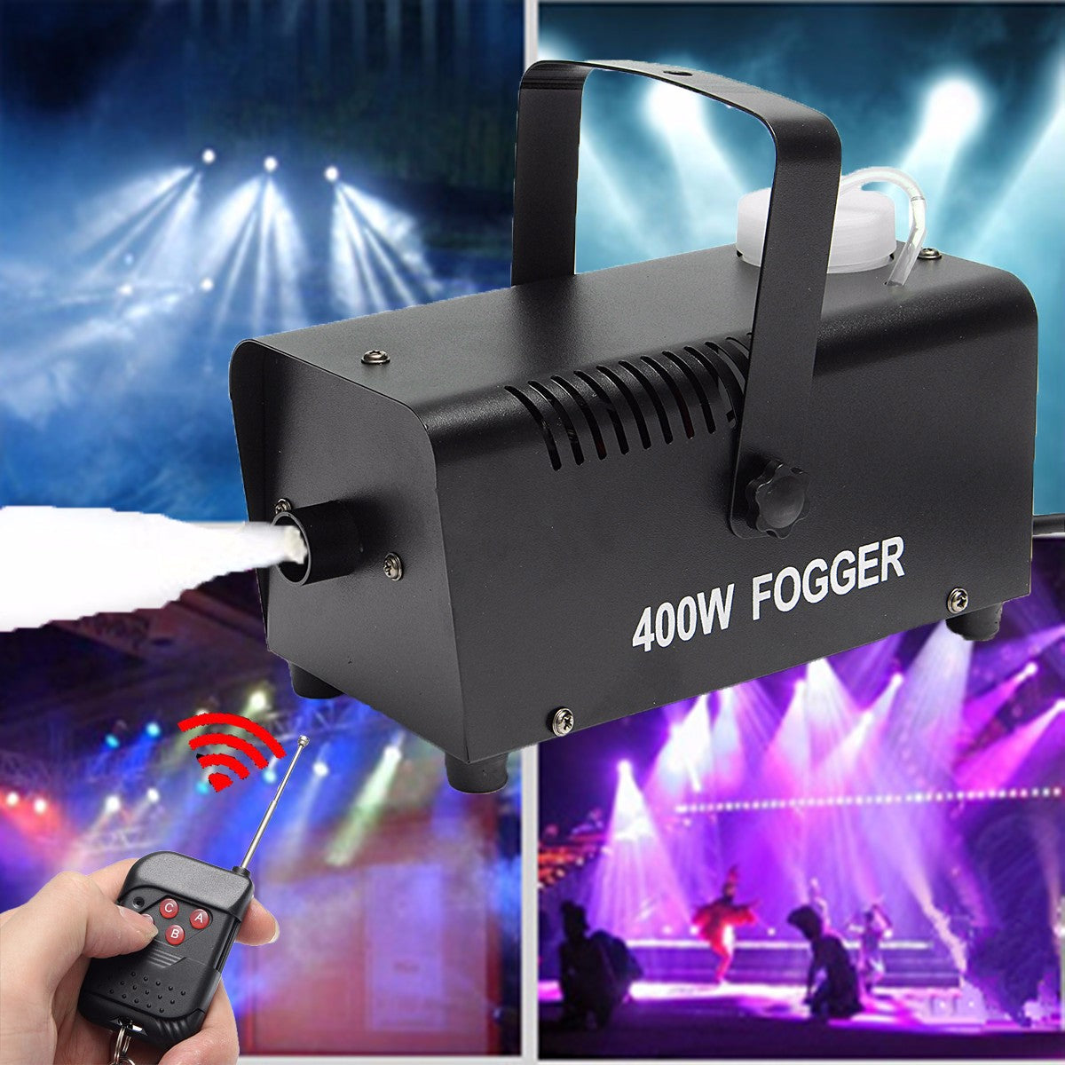 400W wire-controlled smoke machine 0 - Tophatter Daily Deals