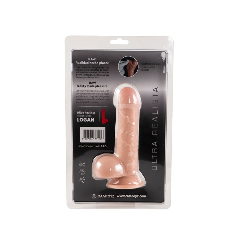 Raw Dildo Ultra Realistic Logan (Light) – 7" Dildo > Dildos > Realistic Dildos - Tophatter Daily Deals