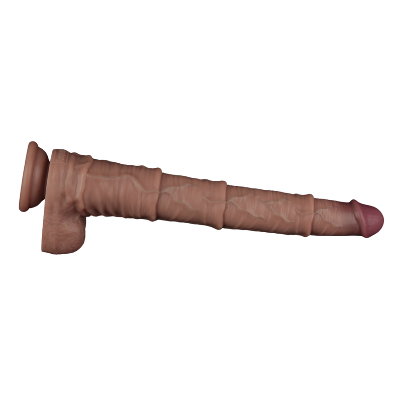 Love Toy Dual-Layered Bendable Silicone Cock (16 Inch) – Lifelike XXL Dildo > Dildos > Oversized Toys - Tophatter Daily Deals