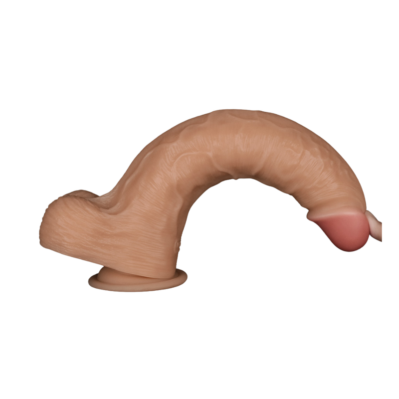 Power Basics 11 Inch Vibrating USB Dildo – Realistic Shaft Vibrator with 10 Modes > Dildos > Large Dildos - Tophatter Daily Deals