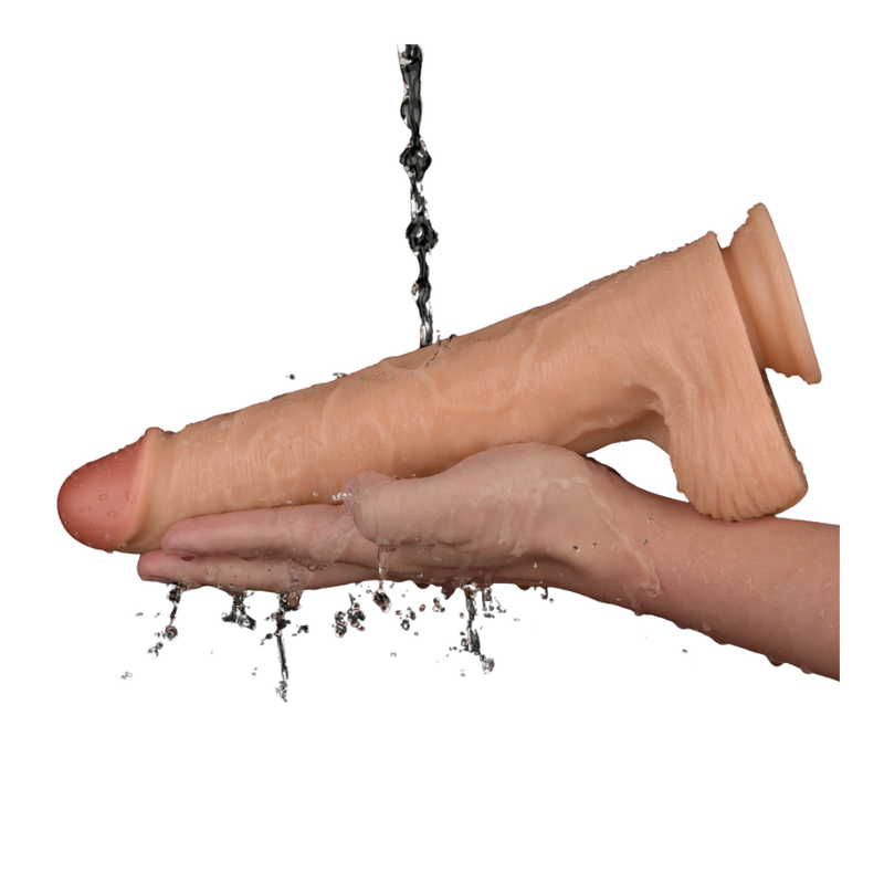 Power Basics 11 Inch Vibrating USB Dildo – Realistic Shaft Vibrator with 10 Modes > Dildos > Large Dildos - Tophatter Daily Deals