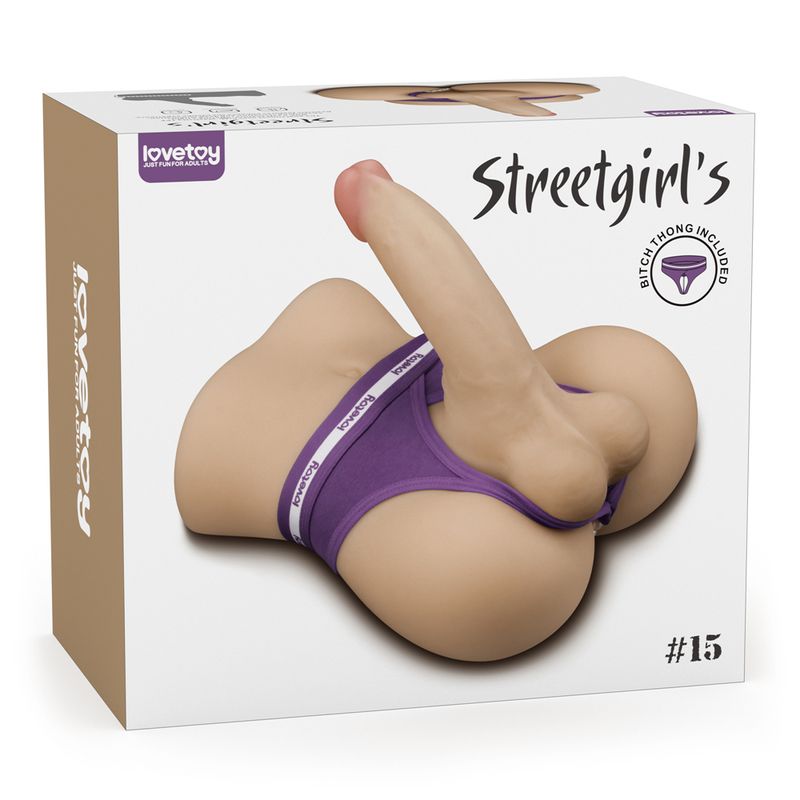 Streetgirls Male Butt with Bendable Dildo and Balls Steven – Ultra-Soft Masturbator > Sex Toys For Men > Assbators - Tophatter Daily Deals