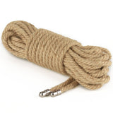 Rebellion Reign Rustic Hemp Bondage Rope 10 Meter – Traditional Bondage Rope > Bondage Gear > Rope - Tophatter Daily Deals