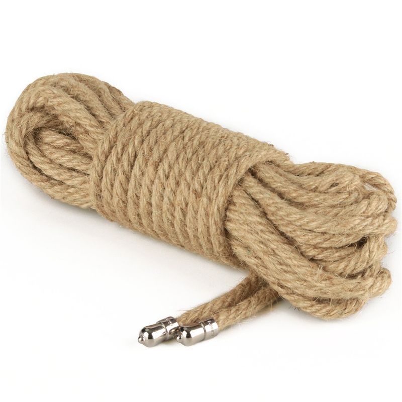 Rebellion Reign Rustic Hemp Bondage Rope 10 Meter – Traditional Bondage Rope > Bondage Gear > Rope - Tophatter Daily Deals