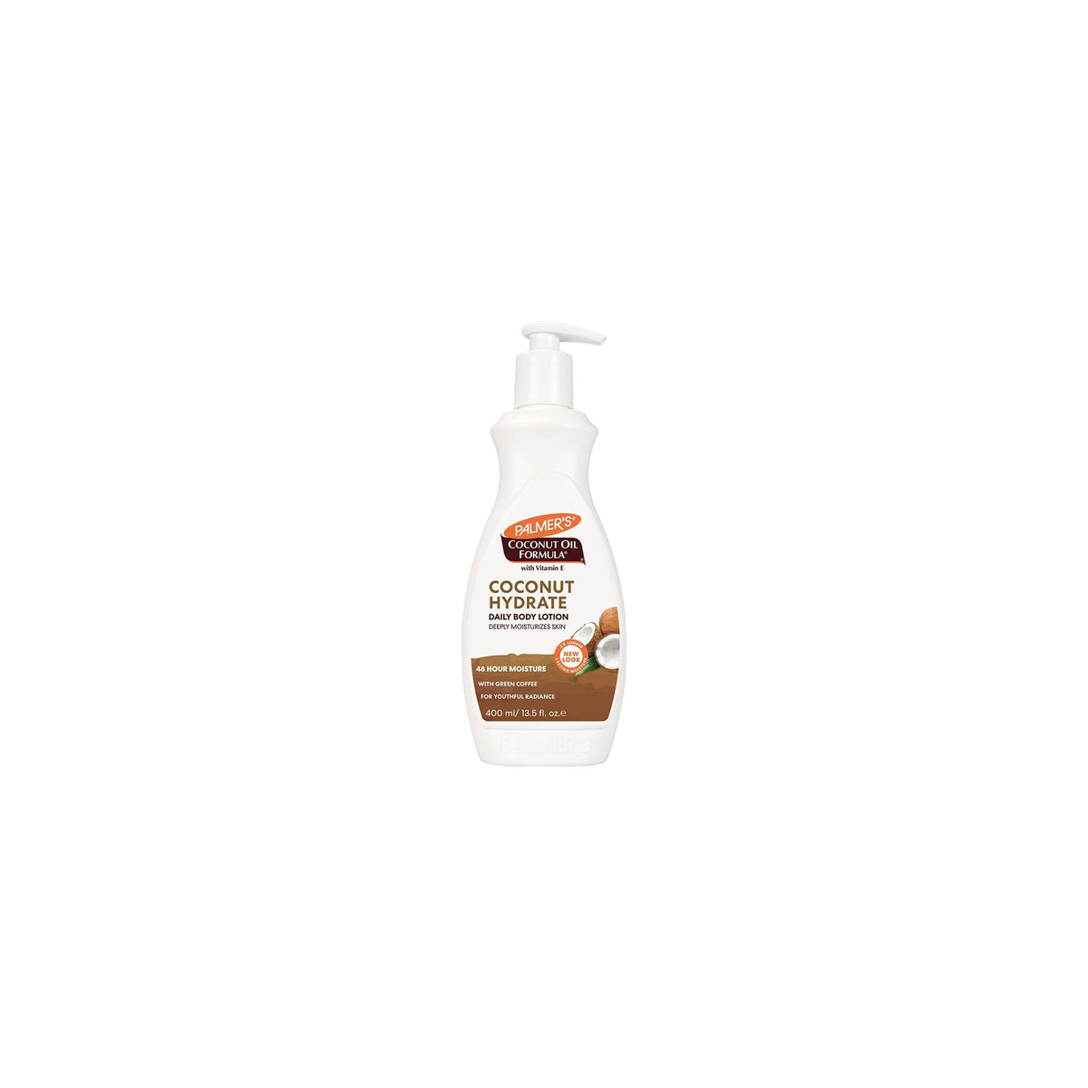 Coconut Oil Formula Body Lotion 400ml Pump Dispenser Default Title - Tophatter Daily Deals