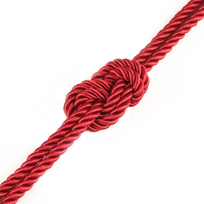 Rebellion Reign Ebony Silky Bondage Rope 10 Meter > Bondage Gear > Rope - Tophatter Daily Deals
