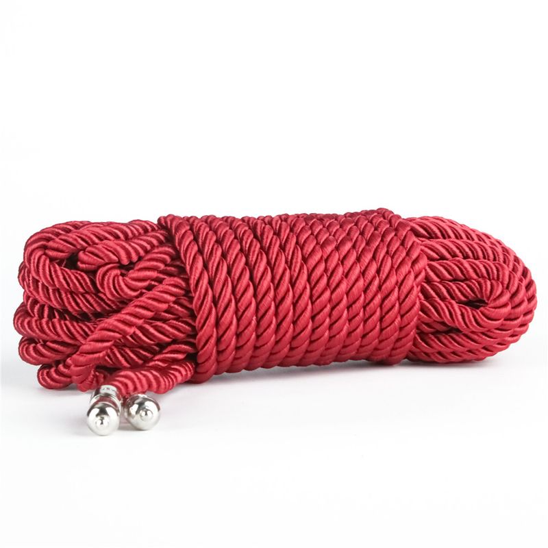Rebellion Reign Ebony Silky Bondage Rope 10 Meter > Bondage Gear > Rope - Tophatter Daily Deals