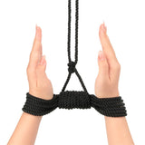 Rebellion Reign Ebony Silky Bondage Rope – 10 Meter Rope > Bondage Gear > Rope - Tophatter Daily Deals