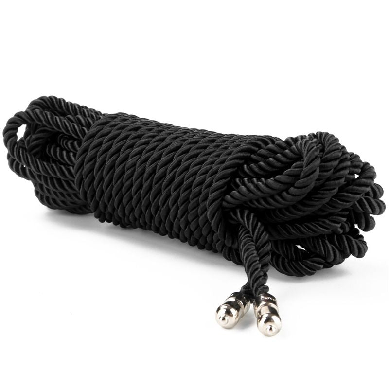 Rebellion Reign Ebony Silky Bondage Rope – 10 Meter Rope > Bondage Gear > Rope - Tophatter Daily Deals