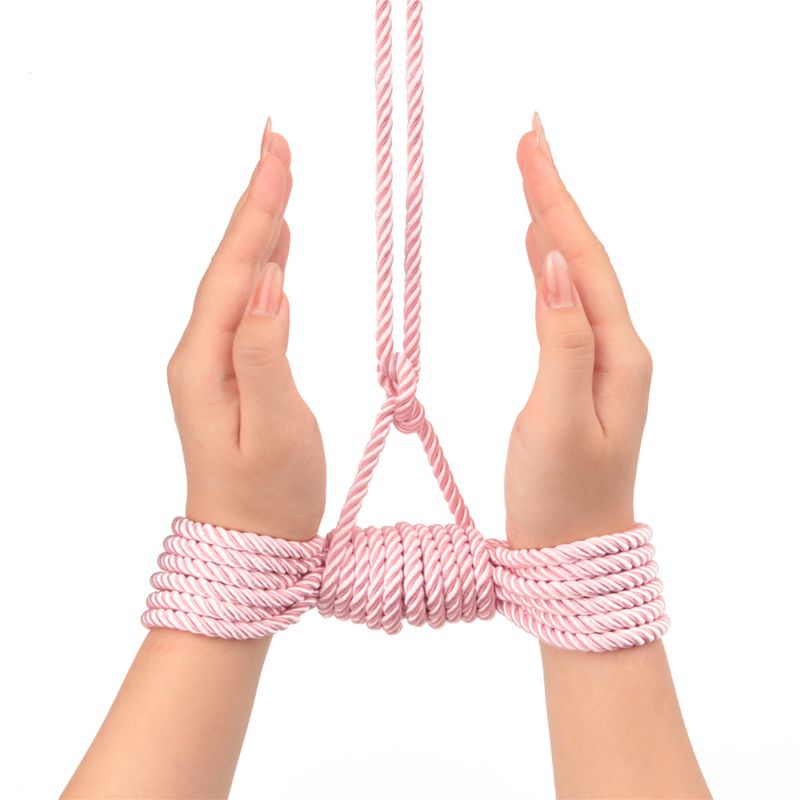 Rebellion Reign Ebony Silky Bondage Rope 10 Meter – Luxury Bondage Rope > Bondage Gear > Rope - Tophatter Daily Deals