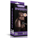 Easy Strap-On Set (Black) – Adjustable Strap-On Harness with 7.5 Inch Realistic Dildo > Dildos > Strap On Dildos - Tophatter Daily Deals
