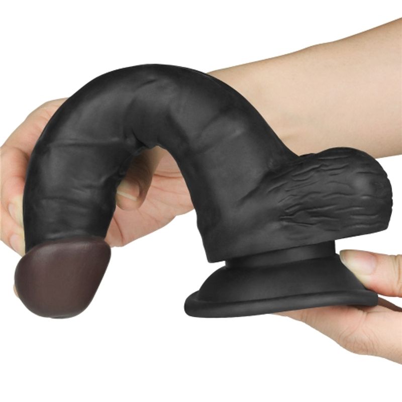 Easy Strap-On Set (Black) – Adjustable Strap-On Harness with 7.5 Inch Realistic Dildo > Dildos > Strap On Dildos - Tophatter Daily Deals