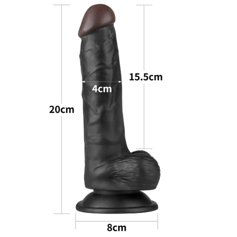 Easy Strap-On Set (Black) – Adjustable Strap-On Harness with 7.5 Inch Realistic Dildo > Dildos > Strap On Dildos - Tophatter Daily Deals