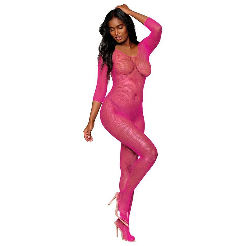 Dreamgirl Fence Net Thigh High Stockings Black > Clothes > Hosiery > Stockings - Tophatter Daily Deals
