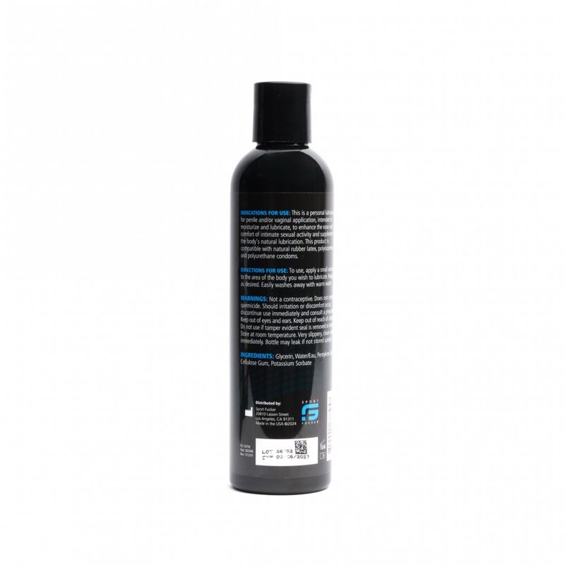 Sport Fucker Water Based Lubricant 8oz 236ml – Premium Water-Based Lubricant > Lube > Water Based - Tophatter Daily Deals