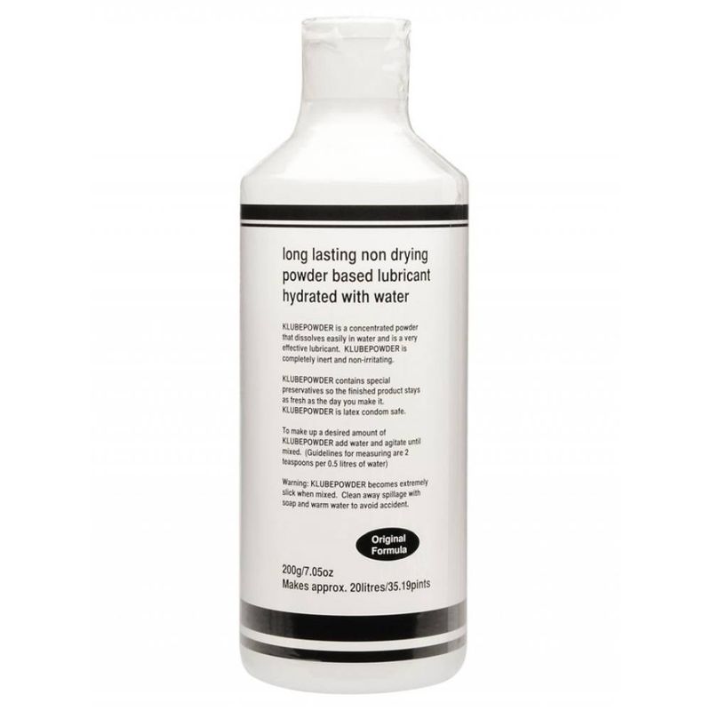 K Lube Powder – Concentrated Water-Based Lubricant Powder > Lube > Water Based - Tophatter Daily Deals