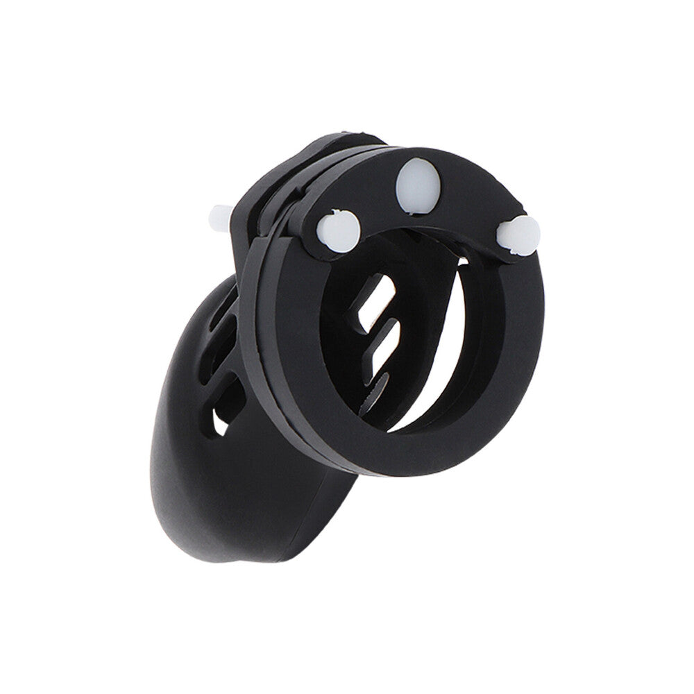 Hidden Desire Extreme Chastity Silicone Cock Cage Small – Penis Gear > Bondage Gear > Male Chastity - Tophatter Daily Deals