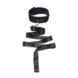 Frisky Collar and Leash Set (Black) – Neoprene BDSM Accessory Set > Bondage Gear > Collars & Leashes - Tophatter Daily Deals