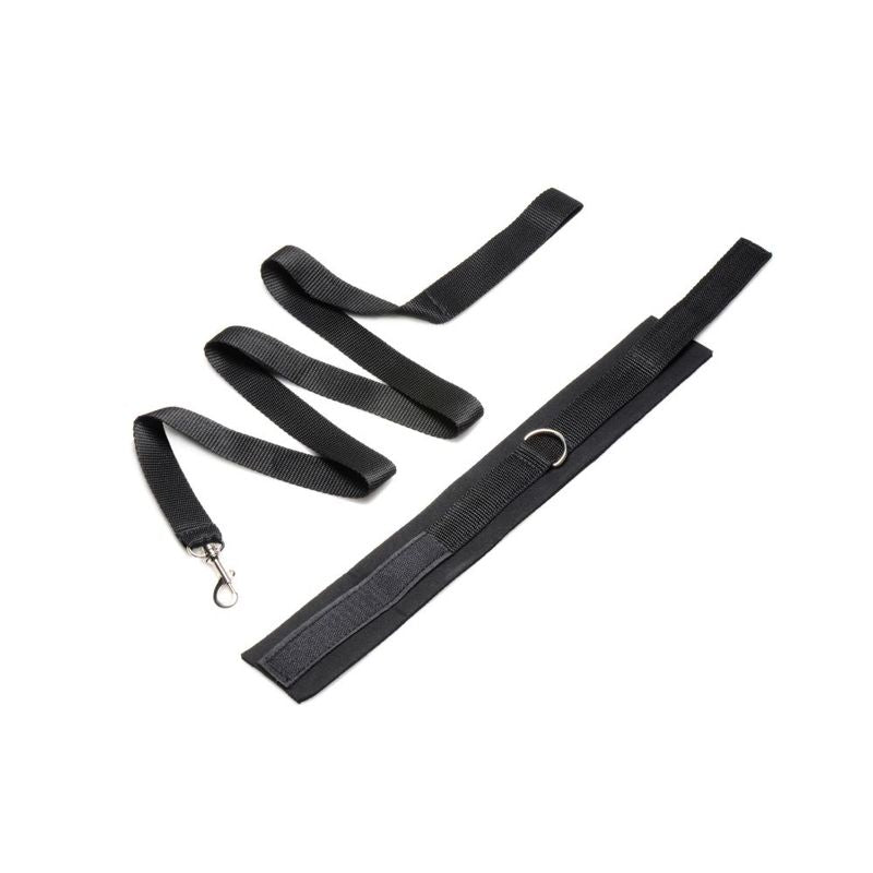 Frisky Collar and Leash Set (Black) – Neoprene BDSM Accessory Set > Bondage Gear > Collars & Leashes - Tophatter Daily Deals