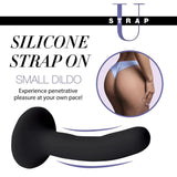 Silicone Strap-On Dildo Small – Comfortable Soft Shaft Dildo > Dildos > Neutral Dildos - Tophatter Daily Deals