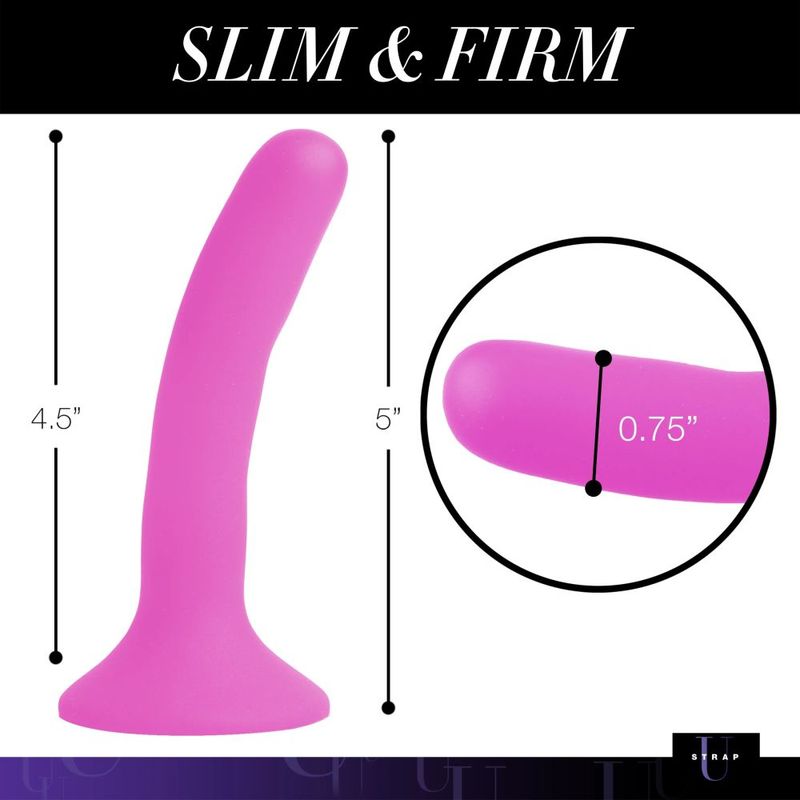 Silicone Strap-On Dildo Small – Velvet-Soft Shaft Dildo > Dildos > Neutral Dildos - Tophatter Daily Deals