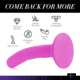 Silicone Strap-On Dildo Small – Velvet-Soft Shaft Dildo > Dildos > Neutral Dildos - Tophatter Daily Deals