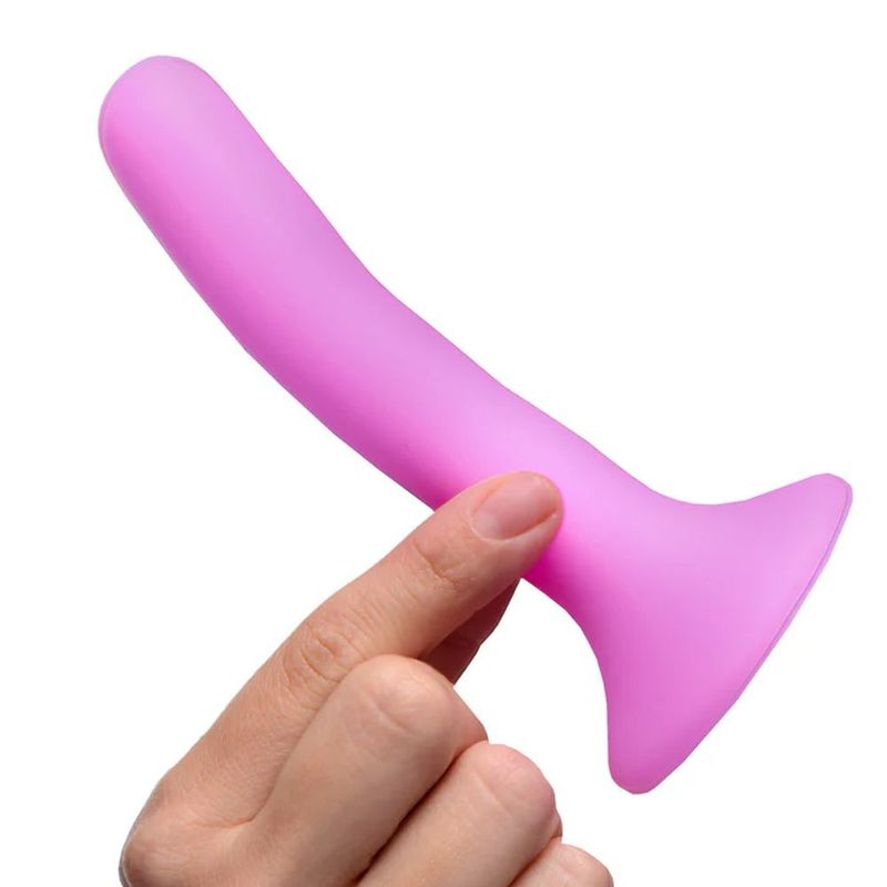 Silicone Strap-On Dildo Small – Velvet-Soft Shaft Dildo > Dildos > Neutral Dildos - Tophatter Daily Deals