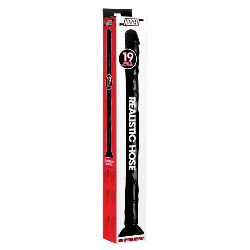 Hosed 19 Inch Realistic Anal Dildo – Firm Flexible Suction Base Dildo > Dildos > Oversized Toys - Tophatter Daily Deals