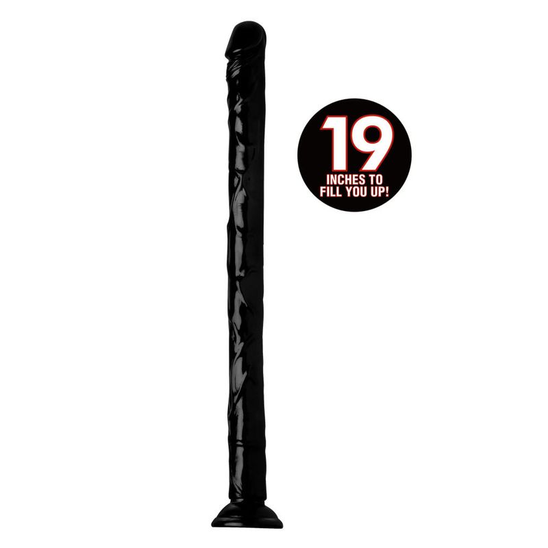 Hosed 19 Inch Realistic Anal Dildo – Firm Flexible Suction Base Dildo > Dildos > Oversized Toys - Tophatter Daily Deals