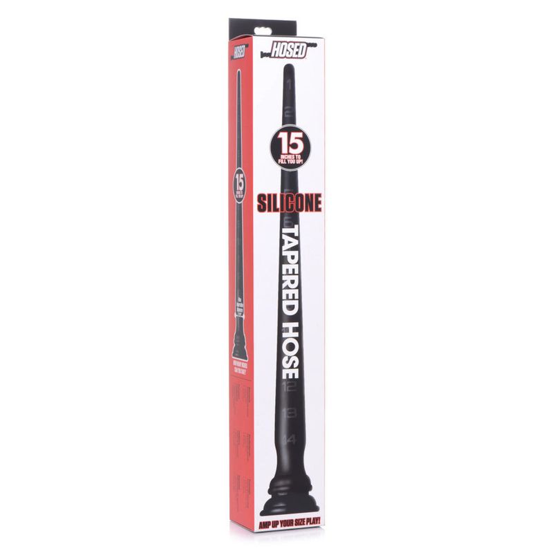 Silicone Tapered Hose 15 Inch – Flexible Small Tapered Silicone Hose > Dildos > Oversized Toys - Tophatter Daily Deals