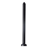 Hosed 19 Inch Ribbed Anal Snake Black > Dildos > Oversized Toys - Tophatter Daily Deals