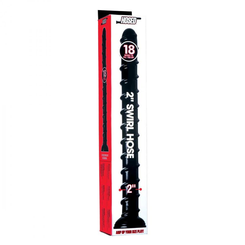 Hosed 18 Inch Swirl Thick Anal Snake > Dildos > Oversized Toys - Tophatter Daily Deals