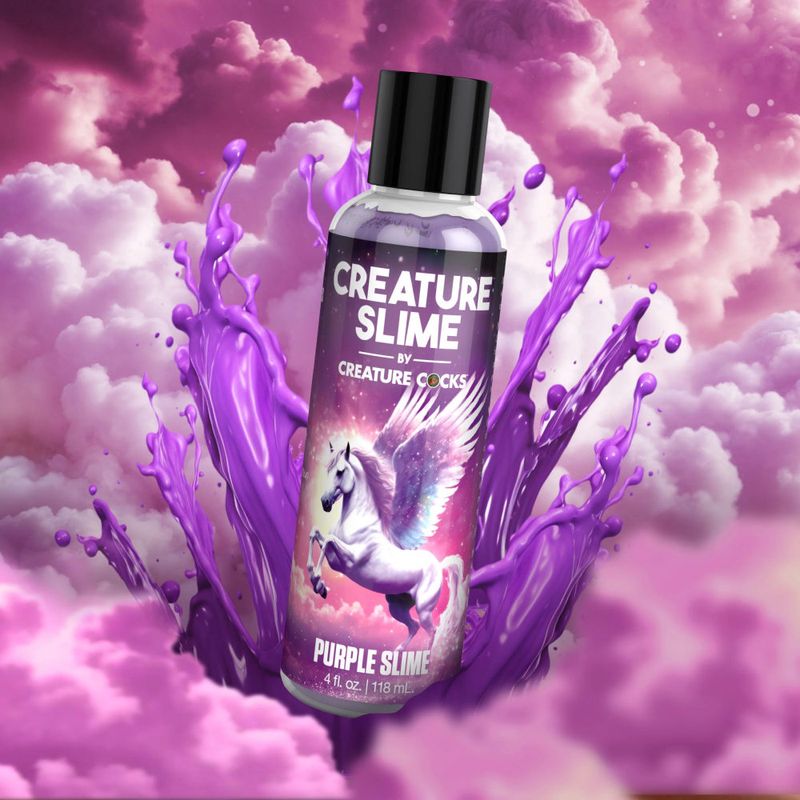 Creature Slime Purple Water Based Lubricant 4 Ounce (118ml) > Lube > Speciality Exempt - Tophatter Daily Deals