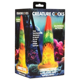 Luminoctopus Glow in the Dark 7.2 Inch Tentacle Dildo – Rainbow-Sherbert Colors Dildo > Dildos > Fantasy - Tophatter Daily Deals