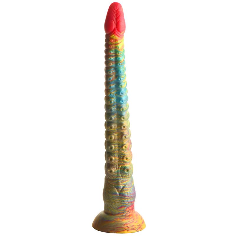 Tenta Dick Tentacle Silicone Dildo (Multicolor) – 11 Inch Ribbed Tentacle Dong > Dildos > Fantasy - Tophatter Daily Deals