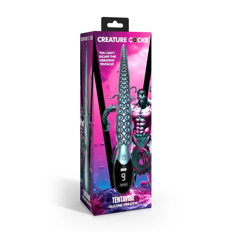 Creature Cocks Tentavibe – Silicone Textured Tentacle Vibrator > Dildos > Fantasy - Tophatter Daily Deals